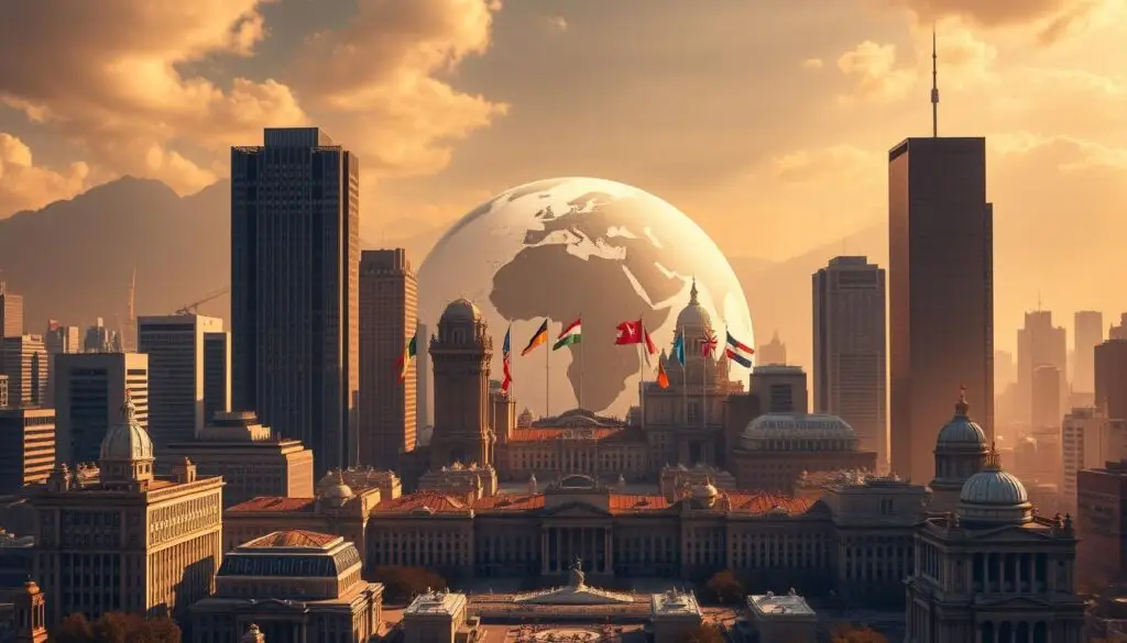 geopolítica internacional, relações globais, diplomacia mundial